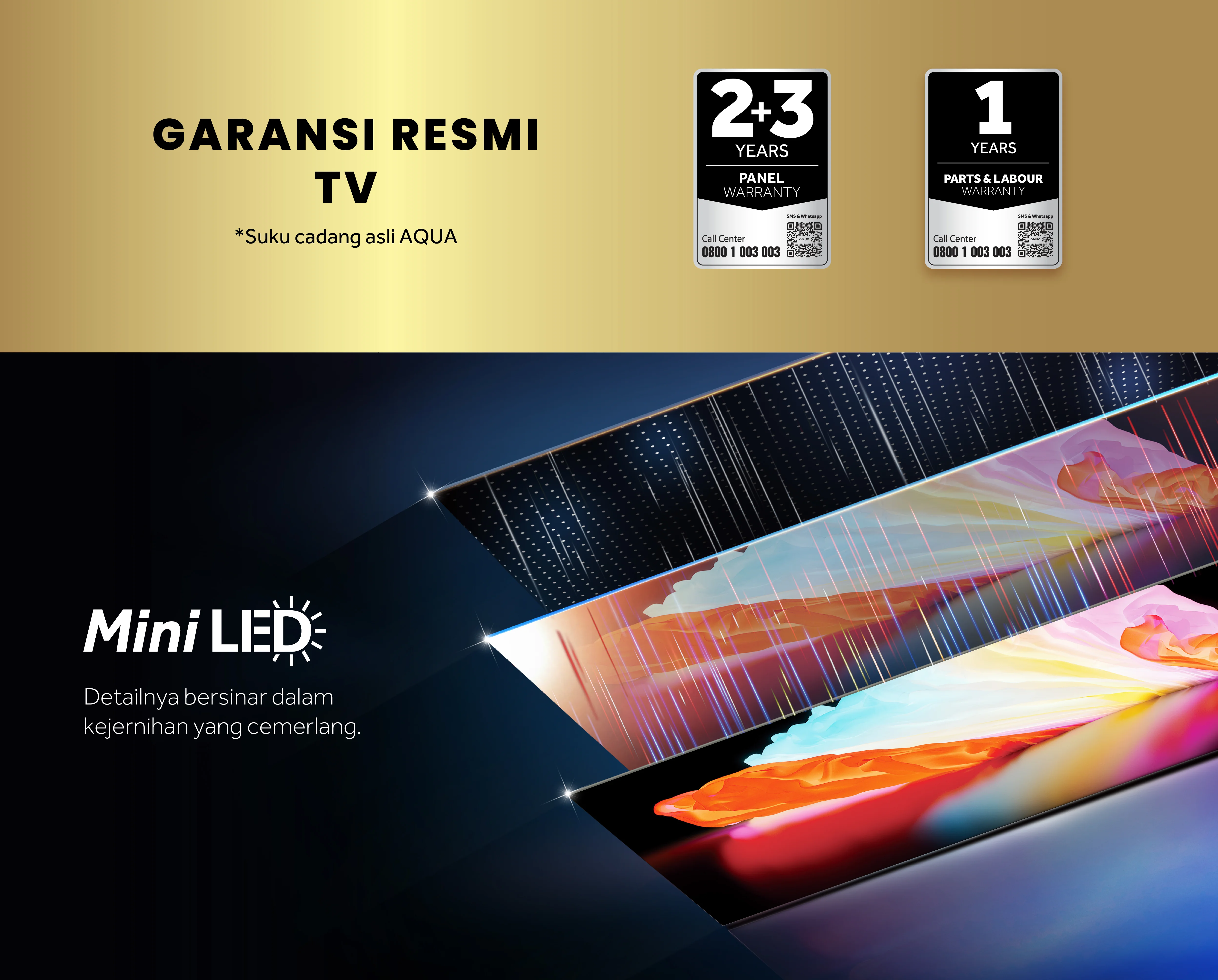 Smart TV AQUA Elektronik AQT55M80FUX